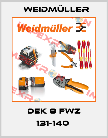 DEK 8 FWZ 131-140  Weidmüller