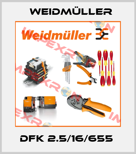 DFK 2.5/16/655  Weidmüller
