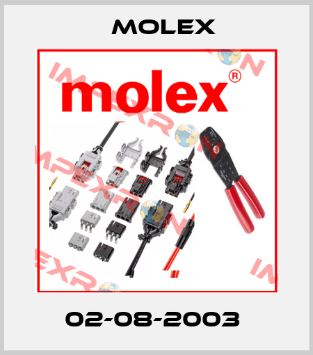 02-08-2003  Molex