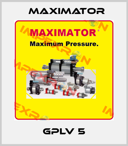 GPLV 5 Maximator