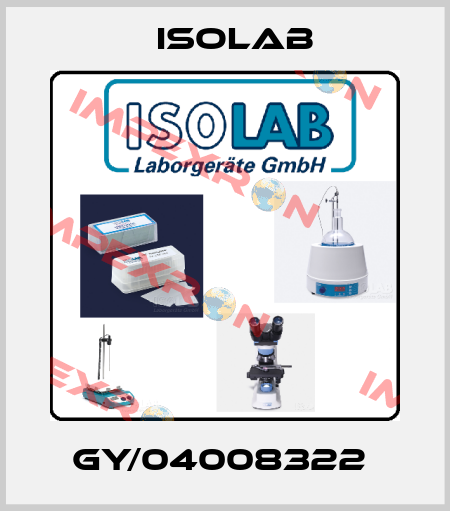 GY/04008322  Isolab