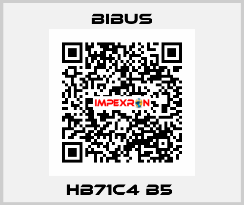 HB71C4 B5  Bibus