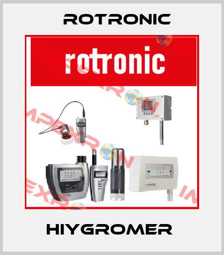 HIYGROMER  Rotronic