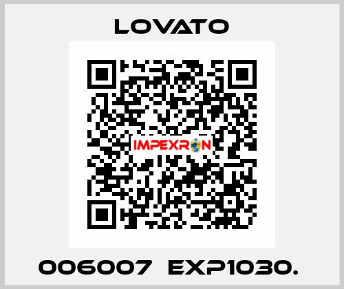 006007  EXP1030.  Lovato