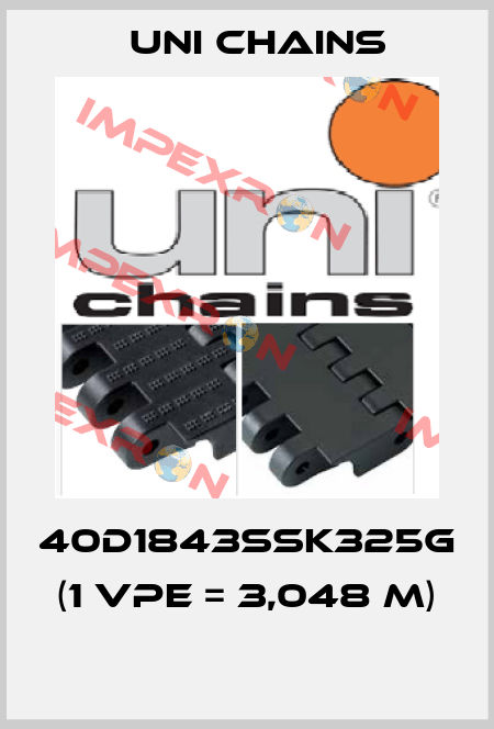40D1843SSK325G (1 VPE = 3,048 m)  Uni Chains