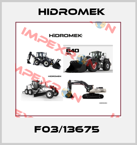 F03/13675  Hidromek