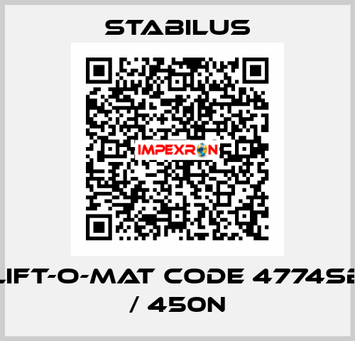 LIFT-O-MAT CODE 4774SB / 450N Stabilus
