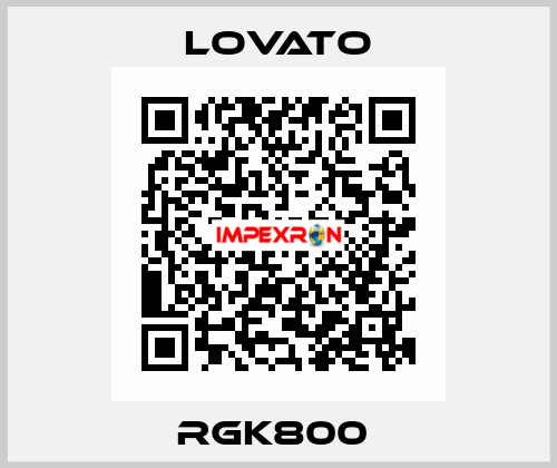 RGK800  Lovato