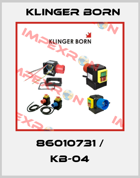 86010731 / KB-04 Klinger Born