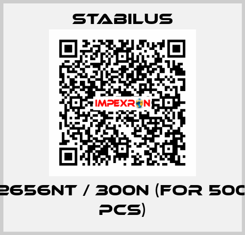 2656NT / 300N (for 500 pcs) Stabilus