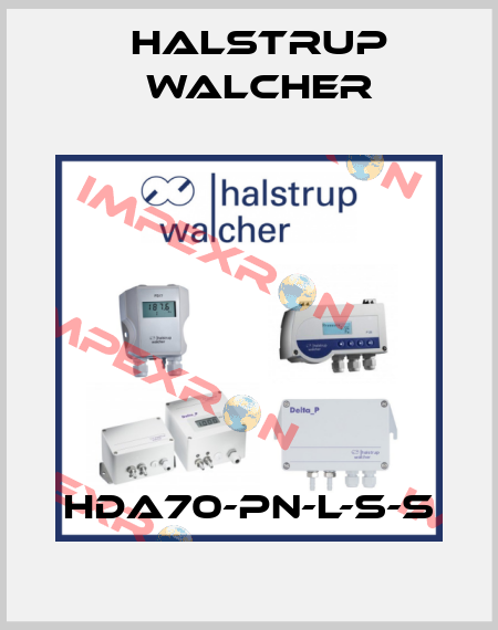 HDA70-PN-L-S-S Halstrup Walcher