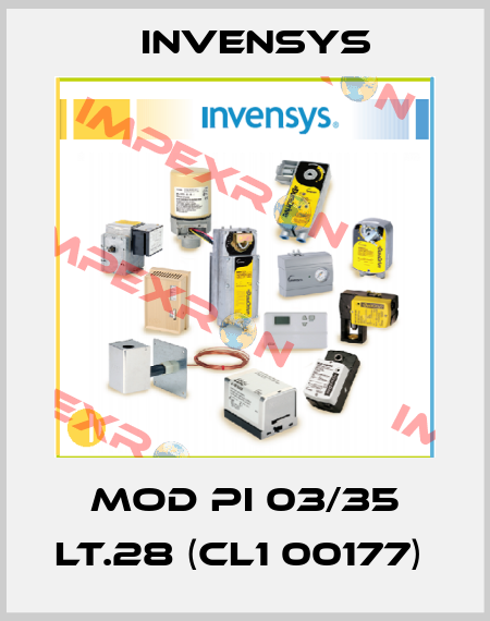 MOD PI 03/35 LT.28 (CL1 00177)  Invensys