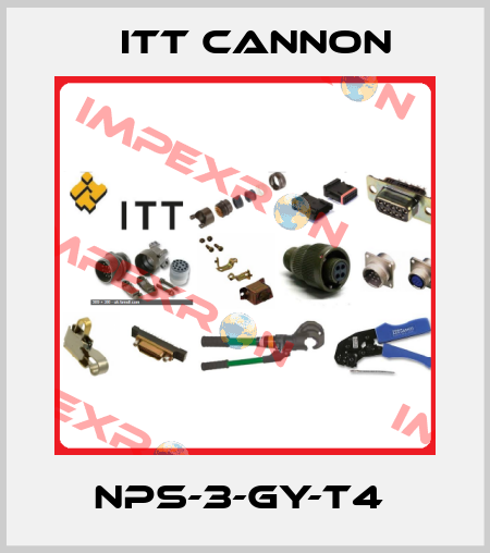 NPS-3-GY-T4  Itt Cannon