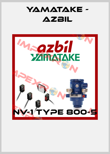 NV-1 TYPE 800-5  Yamatake - Azbil