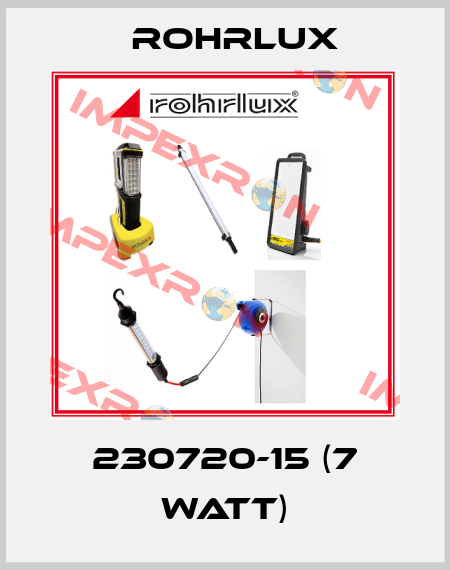 230720-15 (7 Watt) Rohrlux