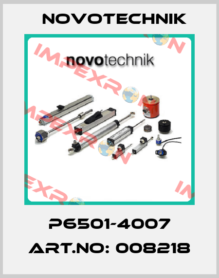 P6501-4007 ART.NO: 008218 Novotechnik