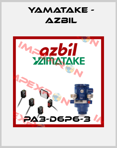 PA3-D6P6-3  Yamatake - Azbil