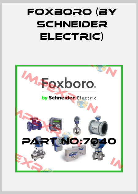 PART NO:7040 Foxboro (by Schneider Electric)