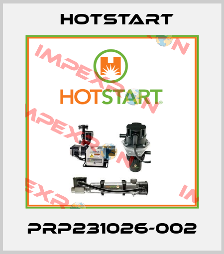 PRP231026-002 Hotstart