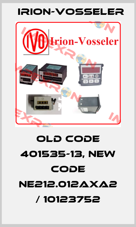 old code 401535-13, new code NE212.012AXA2 / 10123752 Irion-Vosseler