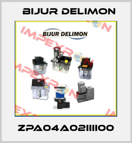 ZPA04A02IIII00 Bijur Delimon