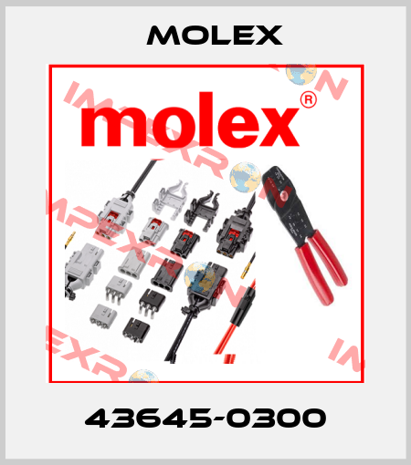 43645-0300 Molex