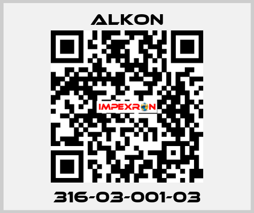 316-03-001-03 ALKON