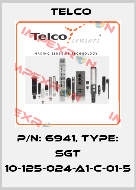 p/n: 6941, Type: SGT 10-125-024-A1-C-01-5 Telco