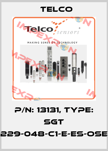 p/n: 13131, Type: SGT 15-229-048-C1-E-ES-OSE-15 Telco