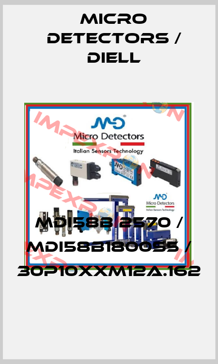 MDI58B 2570 / MDI58B1800S5 / 30P10XXM12A.162
 Micro Detectors / Diell
