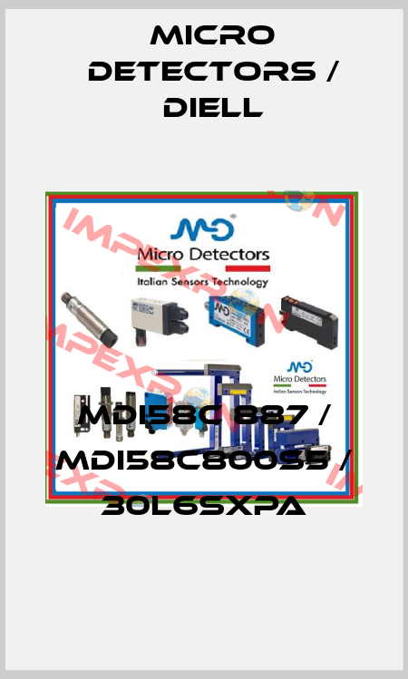 MDI58C 887 / MDI58C800S5 / 30L6SXPA
 Micro Detectors / Diell