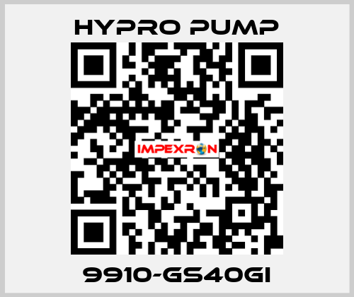 9910-GS40GI Hypro Pump