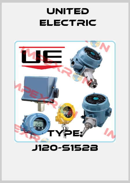 Type: J120-S152B United Electric