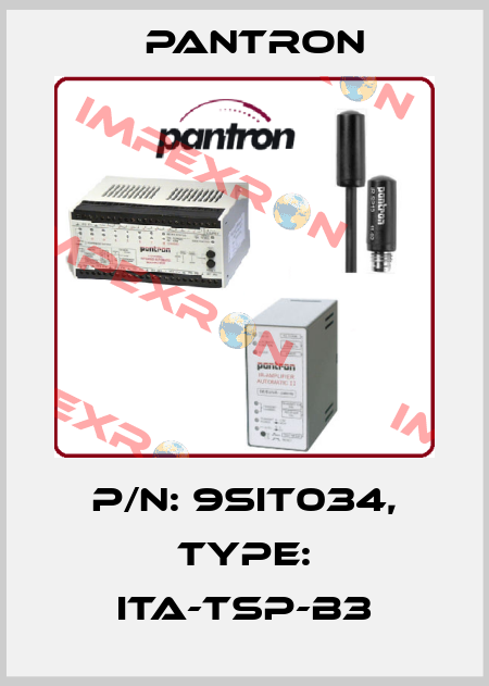p/n: 9SIT034, Type: ITA-TSP-B3 Pantron