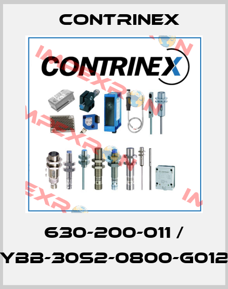 630-200-011 / YBB-30S2-0800-G012 Contrinex