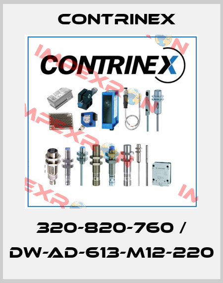 320-820-760 / DW-AD-613-M12-220 Contrinex