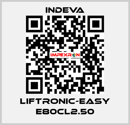 LIFTRONIC-EASY E80CL2.50 INDEVA
