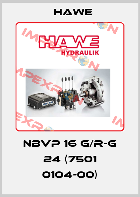 NBVP 16 G/R-G 24 (7501 0104-00) Hawe