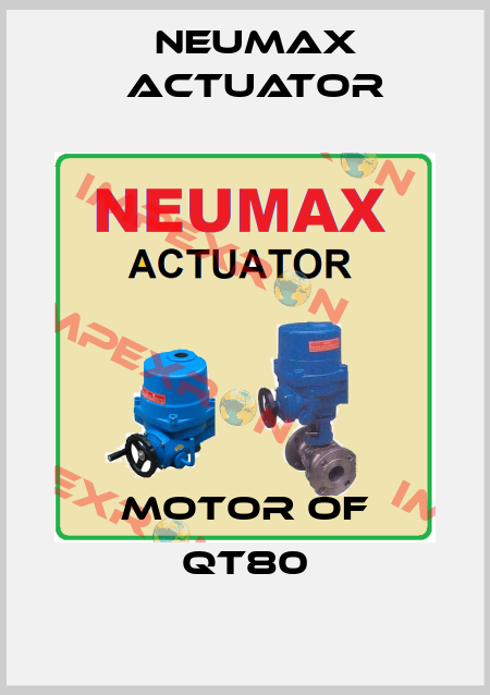 Motor of QT80 Neumax Actuator