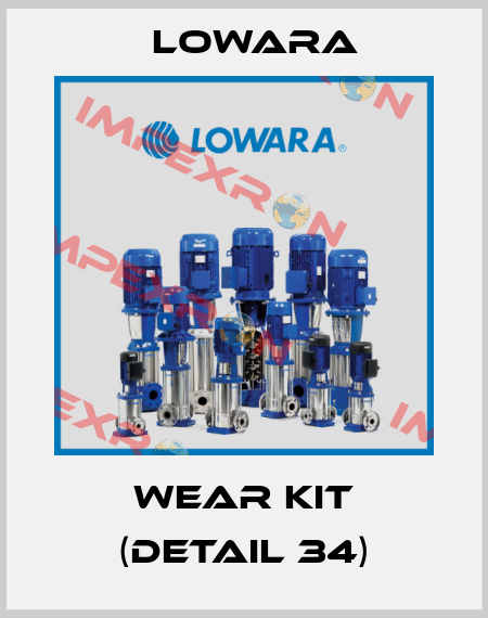 Wear kit (detail 34) Lowara
