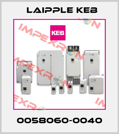 0058060-0040 LAIPPLE KEB