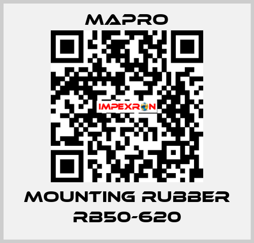 Mounting rubber RB50-620 Mapro