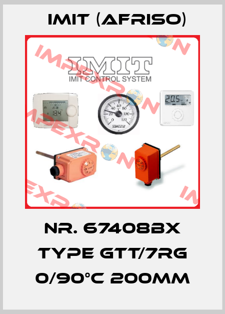 Nr. 67408BX Type GTT/7RG 0/90°C 200mm IMIT (Afriso)