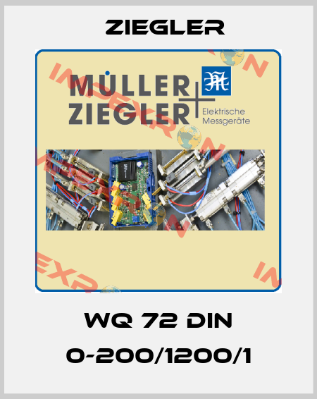 WQ 72 DIN 0-200/1200/1 Ziegler
