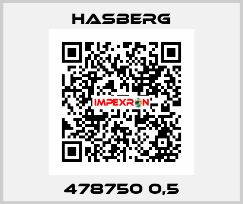 478750 0,5 Hasberg