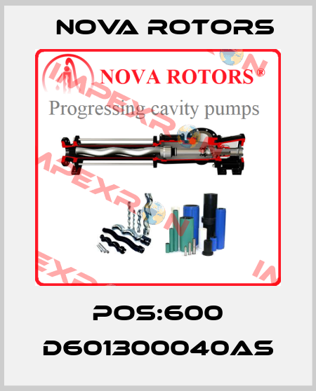 POS:600 D601300040AS Nova Rotors