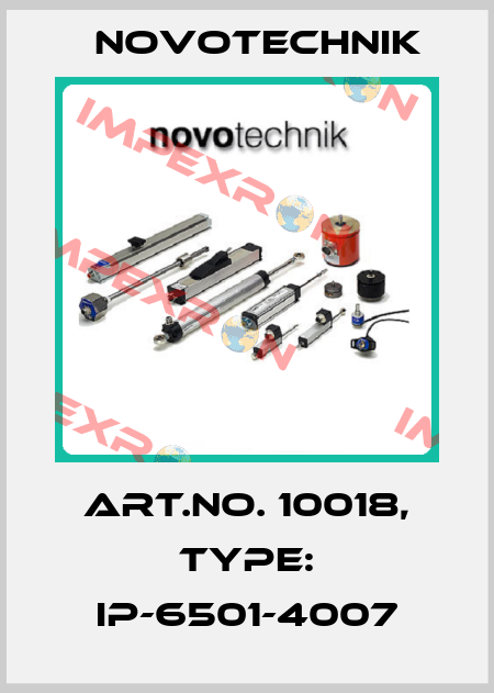 Art.No. 10018, Type: IP-6501-4007 Novotechnik