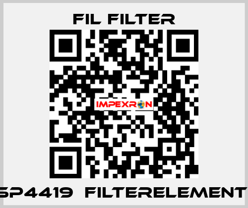 SP4419  FILTERELEMENT  Fil Filter