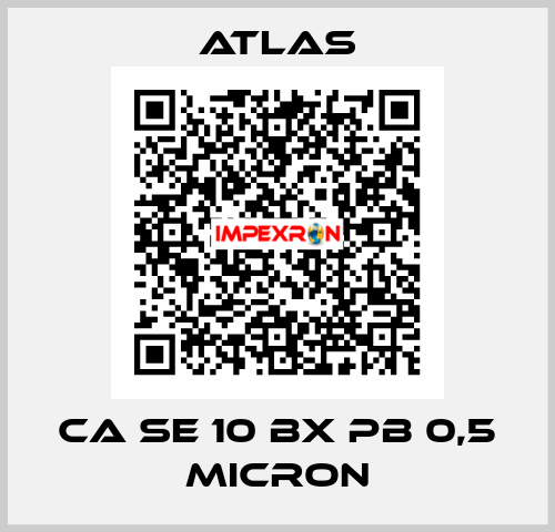 CA SE 10 BX PB 0,5 MICRON Atlas