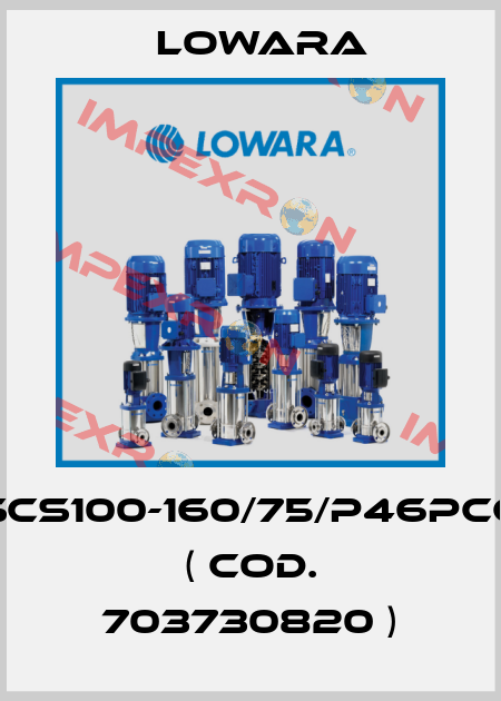 NSCS100-160/75/P46PCC4  ( COD. 703730820 ) Lowara